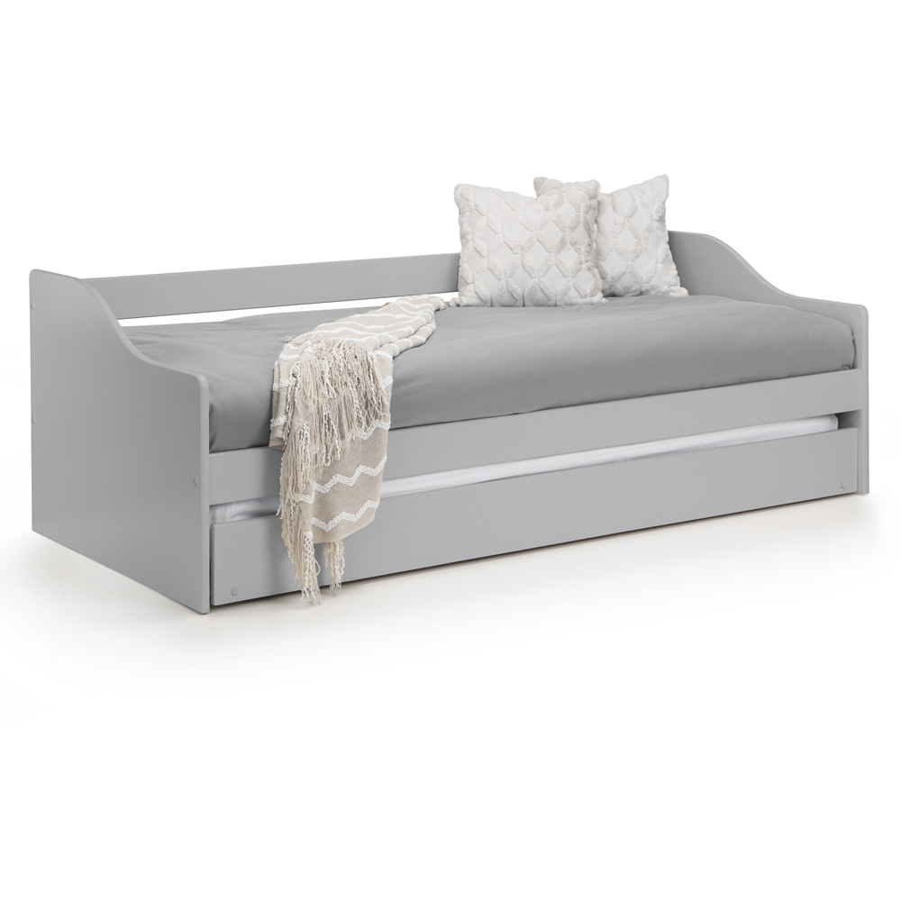 Julian Bowen Elba Dove Grey Lacquered Daybed Image 2