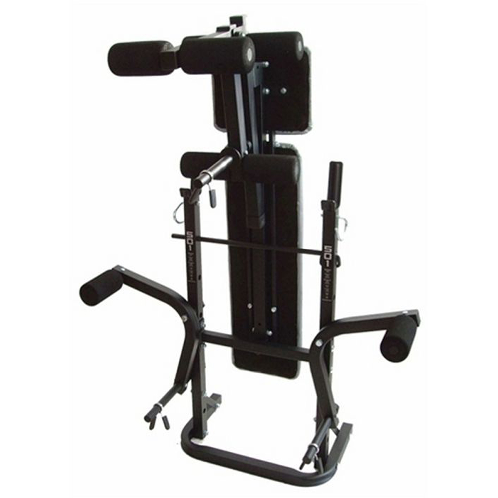 York B501 Black and White Weight Bench Image 4