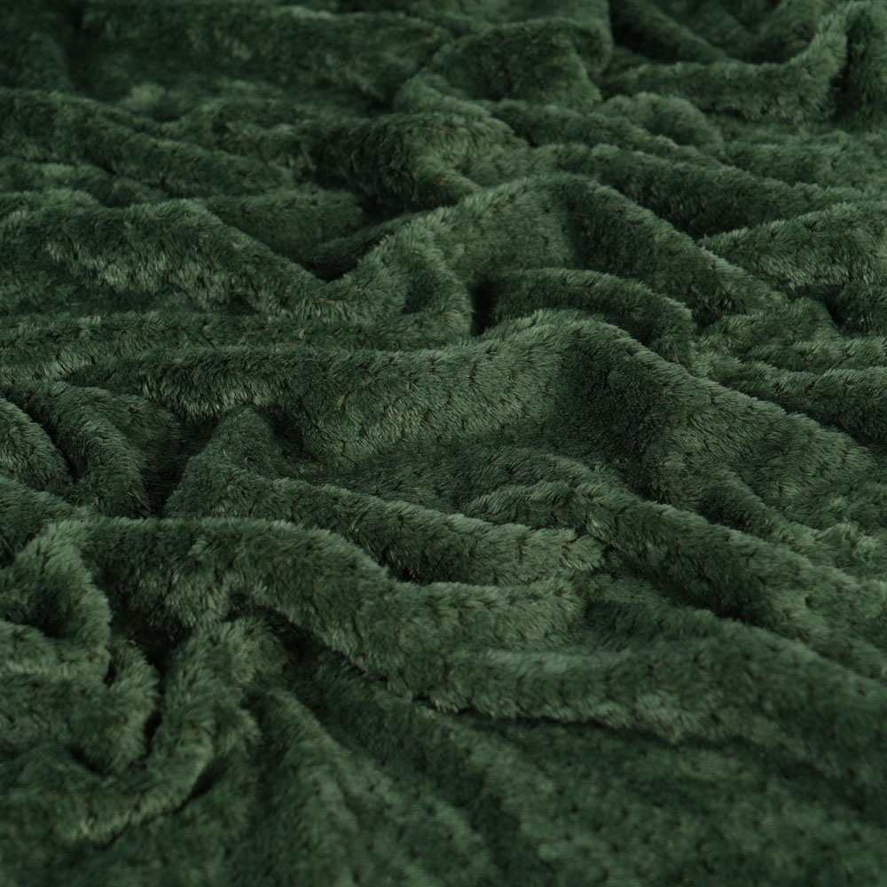 Wilko mink online waffle throw