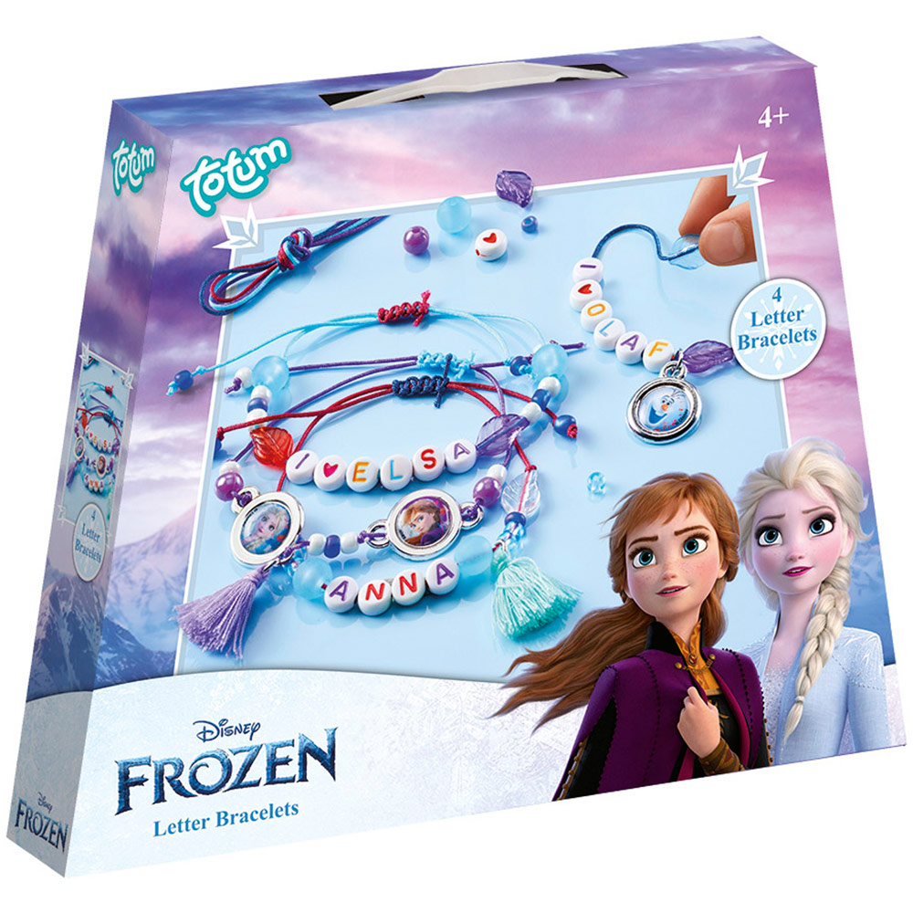 Disney Frozen Letter Bracelets Kit Image 1