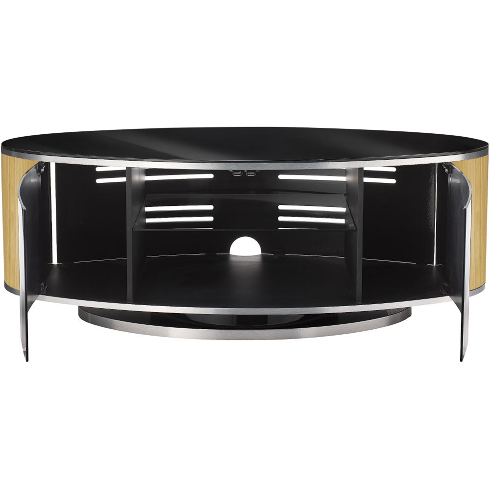 MDA Designs Luna 2 Door Oak TV Unit Image 3
