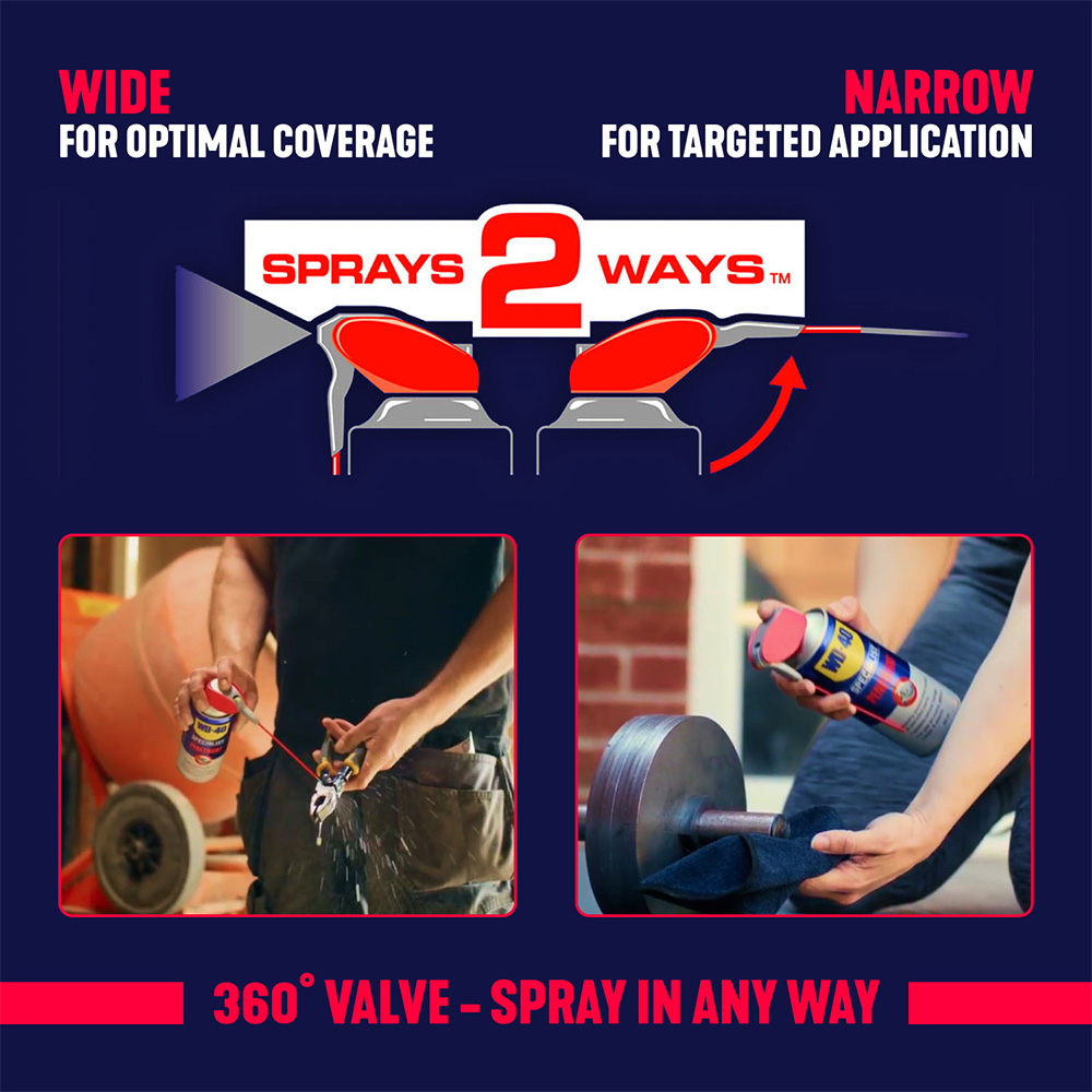 WD-40 Ultimate Multi-Use Lubricant 5L with Spray Applicator and 400ml Specialist Penetrant Image 5