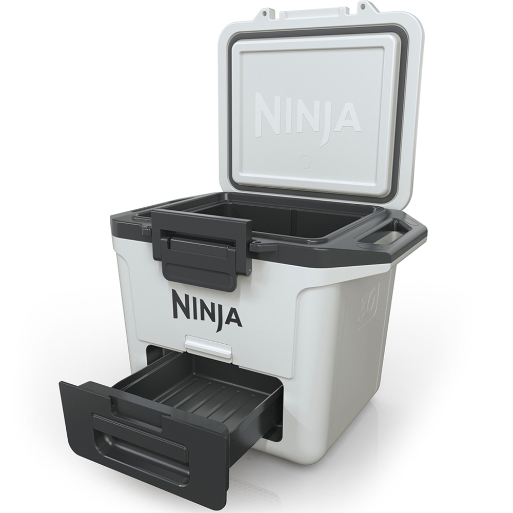 Ninja FrostVault FB131UKWH Cloud White Hard Cooler with Dry Zone 28L Image 2