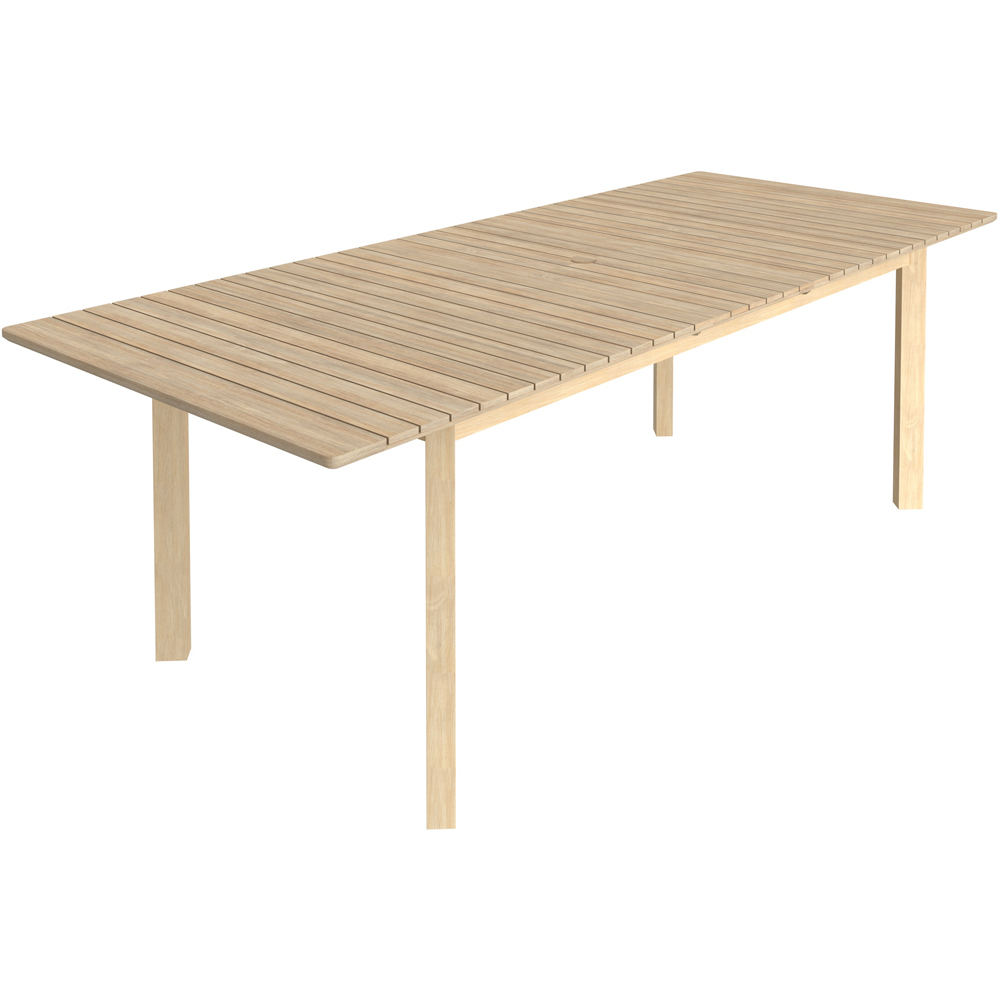 Charles Bentley Delgada 8 Seater 199-240cm Acacia Extendable Dining Table Image 3