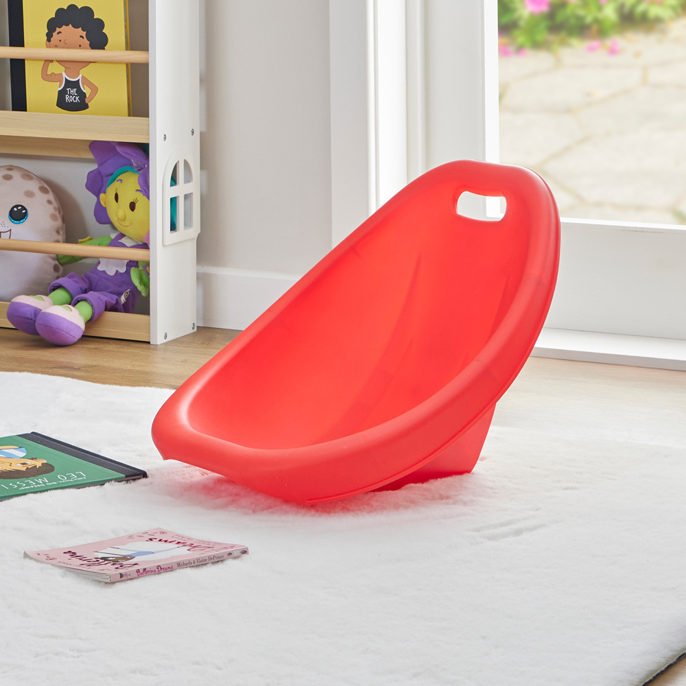 Liberty House Toys Kids Red Floor Rocking Chair Image 4