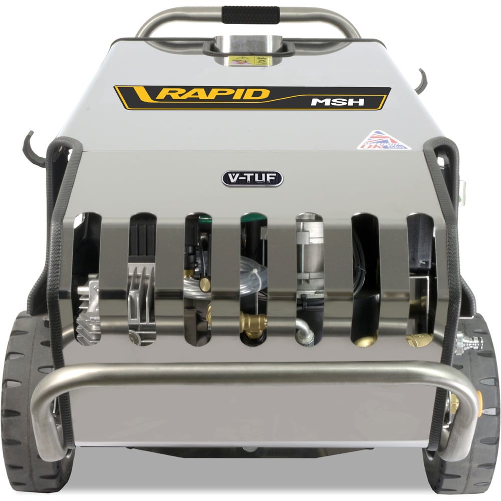 V-TUF RAPID MSH Professional Hot Water Industrial Mobile Pressure Washer 120Bar Image 6