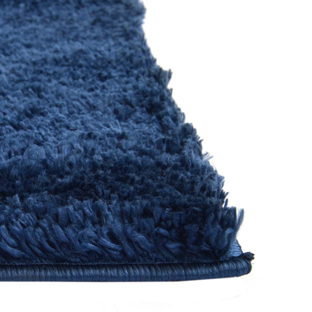 Homemaker Navy Snug Plain Shaggy Rug 120 x 170cm Image 5