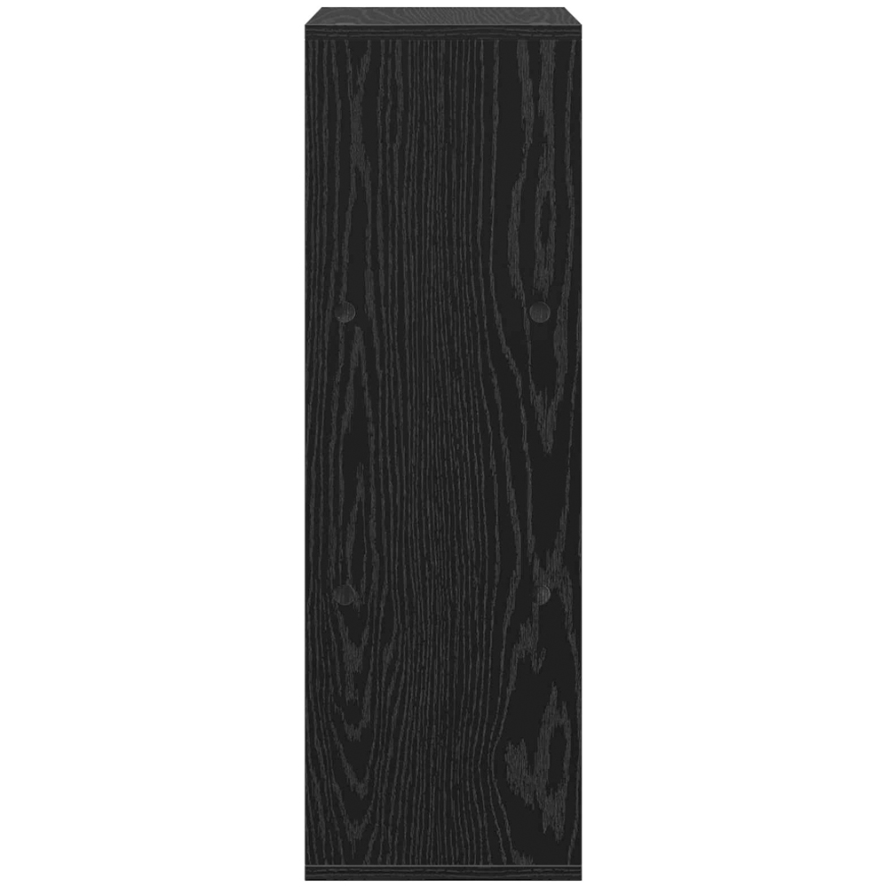 vidaXL 3 Drawer Black Oak Sideboard Image 6