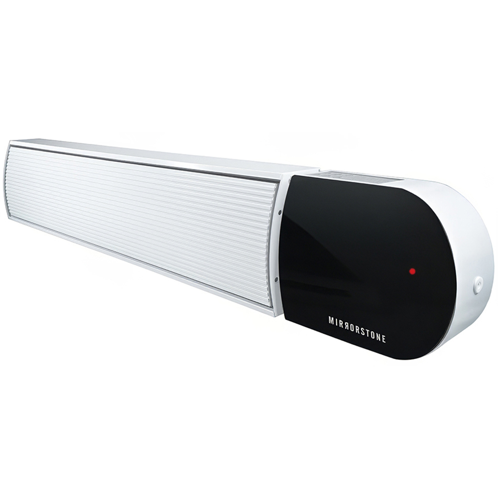 Mirrorstone Ionis White Infrared Bar Heater 2400W Image 1