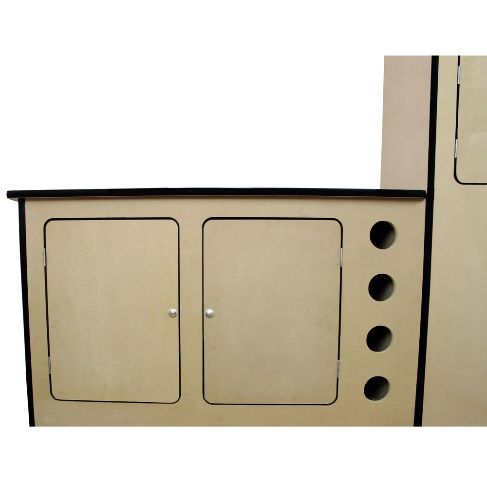 Monster Shop 11m2 Smoke Grey Van Lining and Glue with Camper Kitchen Image 5