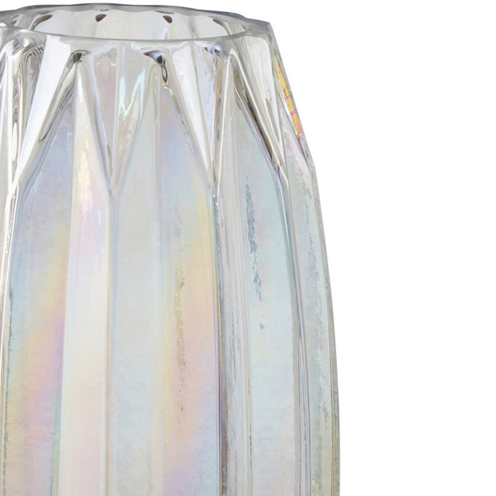 Premier Housewares Petro Clear Glass Vase Image 4