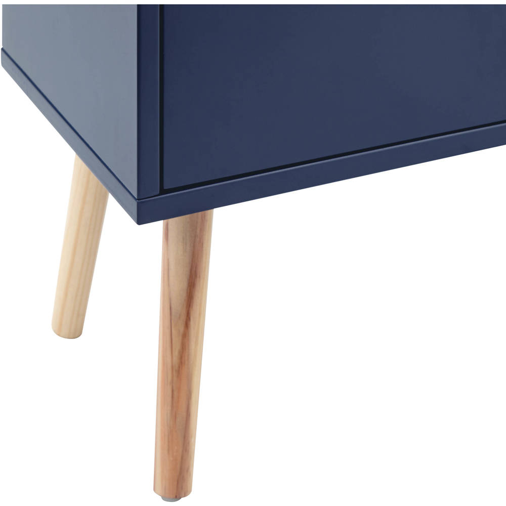 GFW Nyborg 4 Drawer Nightshadow Blue Chest of Drawers Image 5