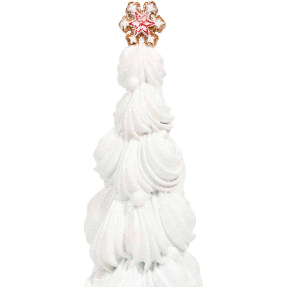 Whipped Ice Cream Tree Decoration White Image 3