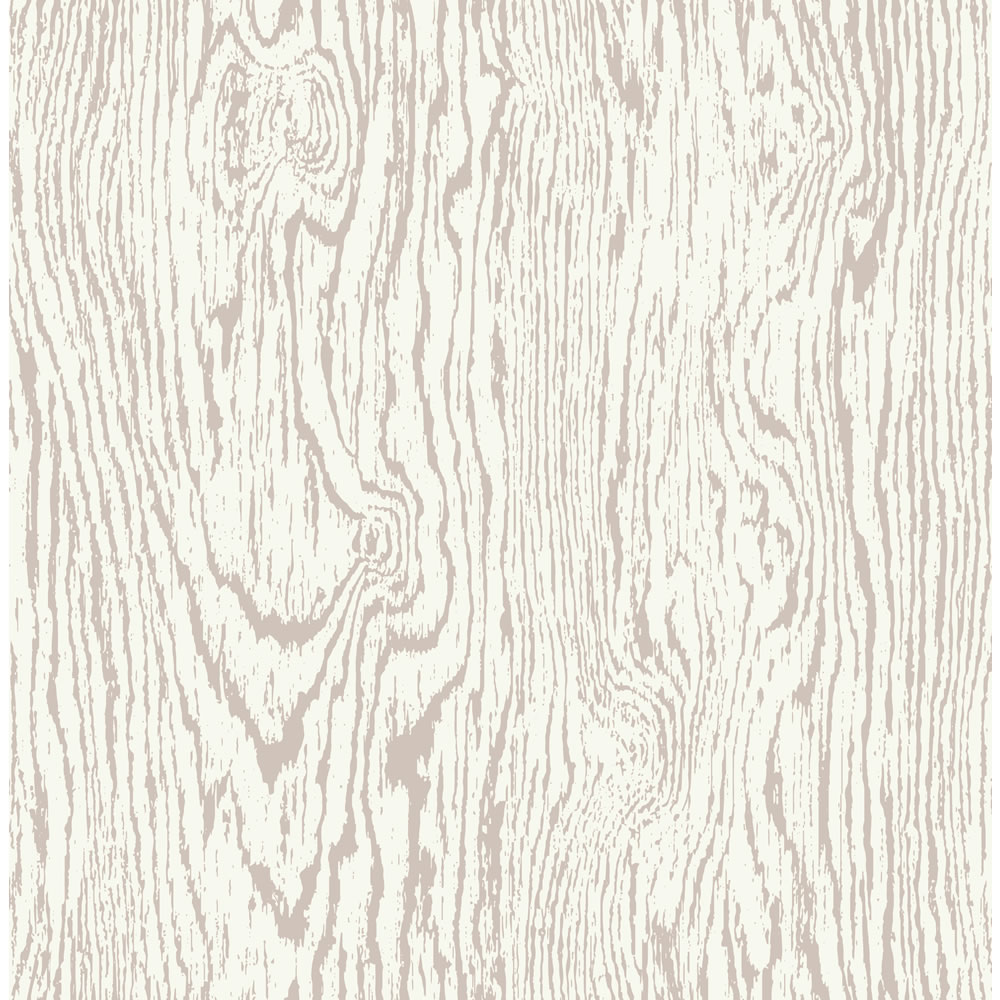 Wilko Wood Grain Rose Gold Wallpaper Image 1