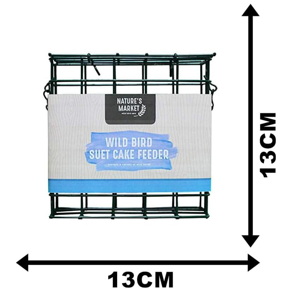 Marco Paul Green Suet Cake Bird Feeder Image 4