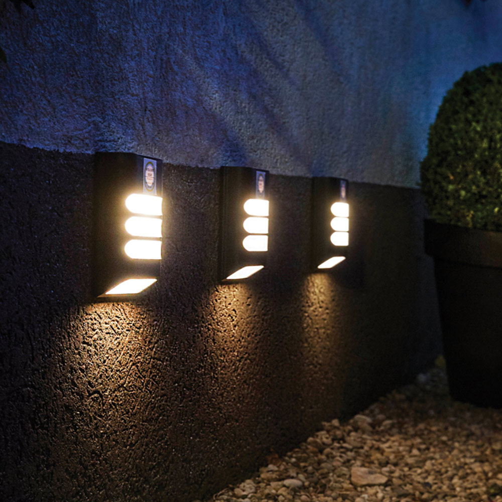 Luxform Global Rana LED Intelligent Solar Wall Light Image 5
