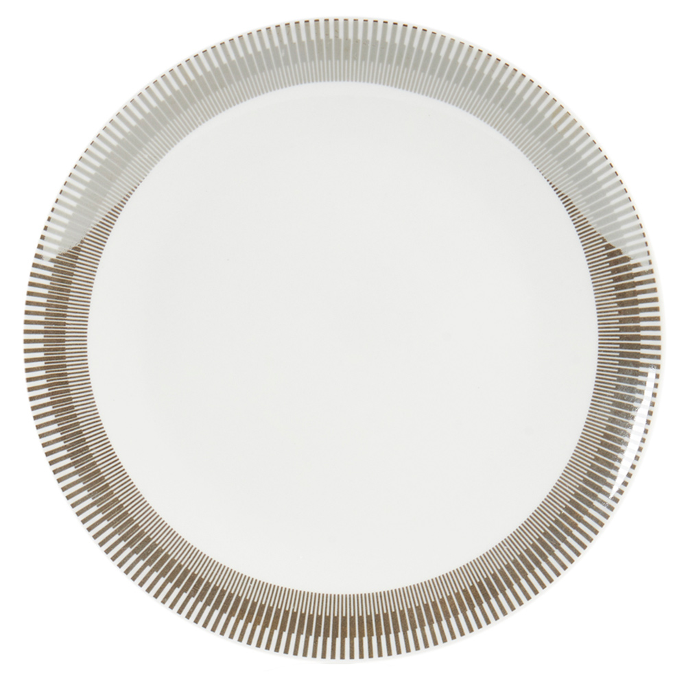 Sabichi Silver Stripe 12 Piece Dinner Set Image 3