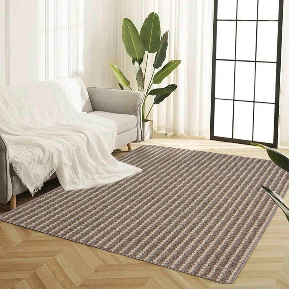 Desire Rugs Eden Beige Non Slip Door Mat 90 x 150cm Image 2