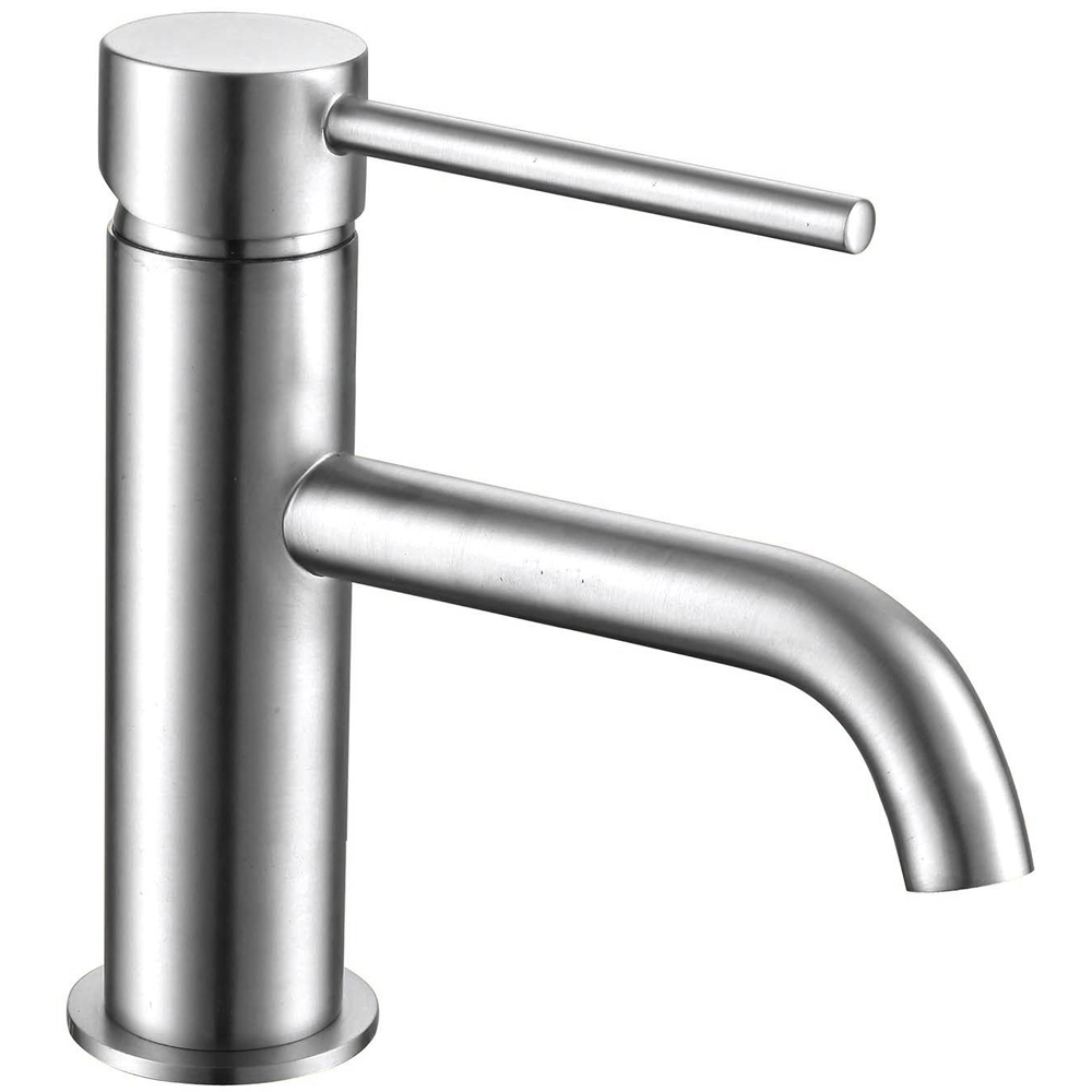 Go Bathrooms Chrome Swivel Handle Basin Mixer Tap with Click Waste Image 3