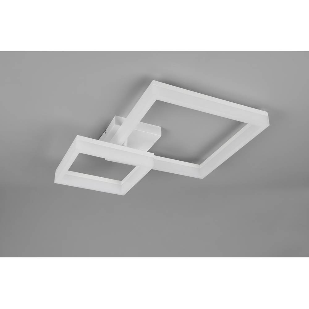 TRIO Camino Matt White LED Ceiling Light Image 4