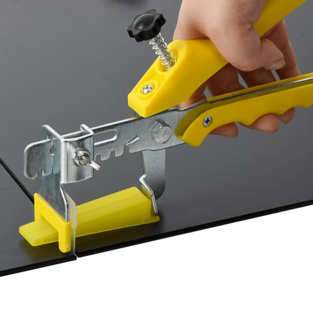 Wallplus Transparent Tile Levelling Clip 1mm 2500 Pack Image 2