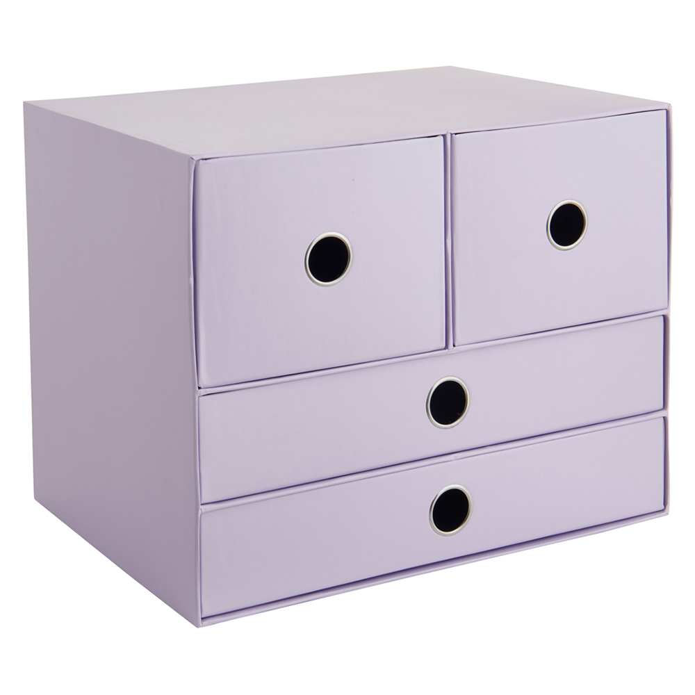 Wilko Purple Drawer Storage Image 2