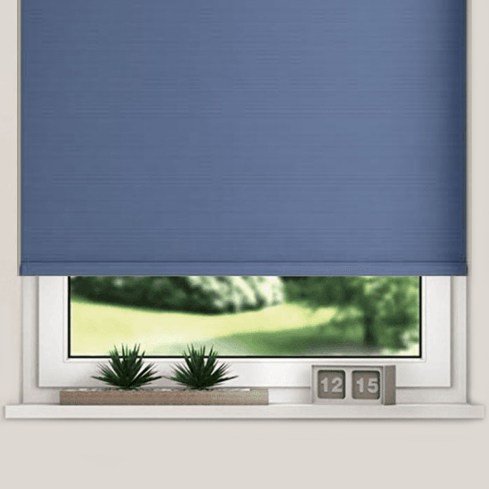 New Edge Blinds Blackout Roller Blinds Navy 115cm Image 3