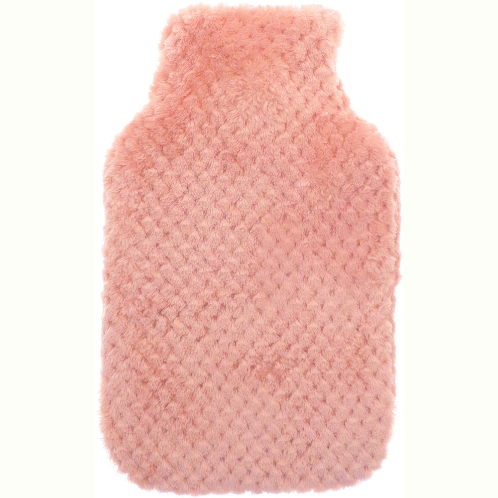 Wilko Hot Water Bottle with Cover Image 3