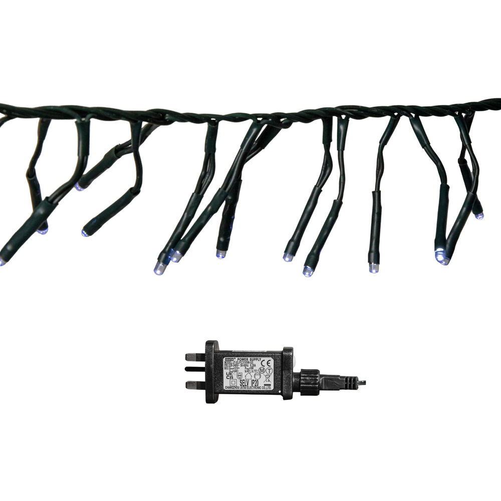 Samuel Alexander 1440 White LED Christmas Cluster Light 18.5m Image 2