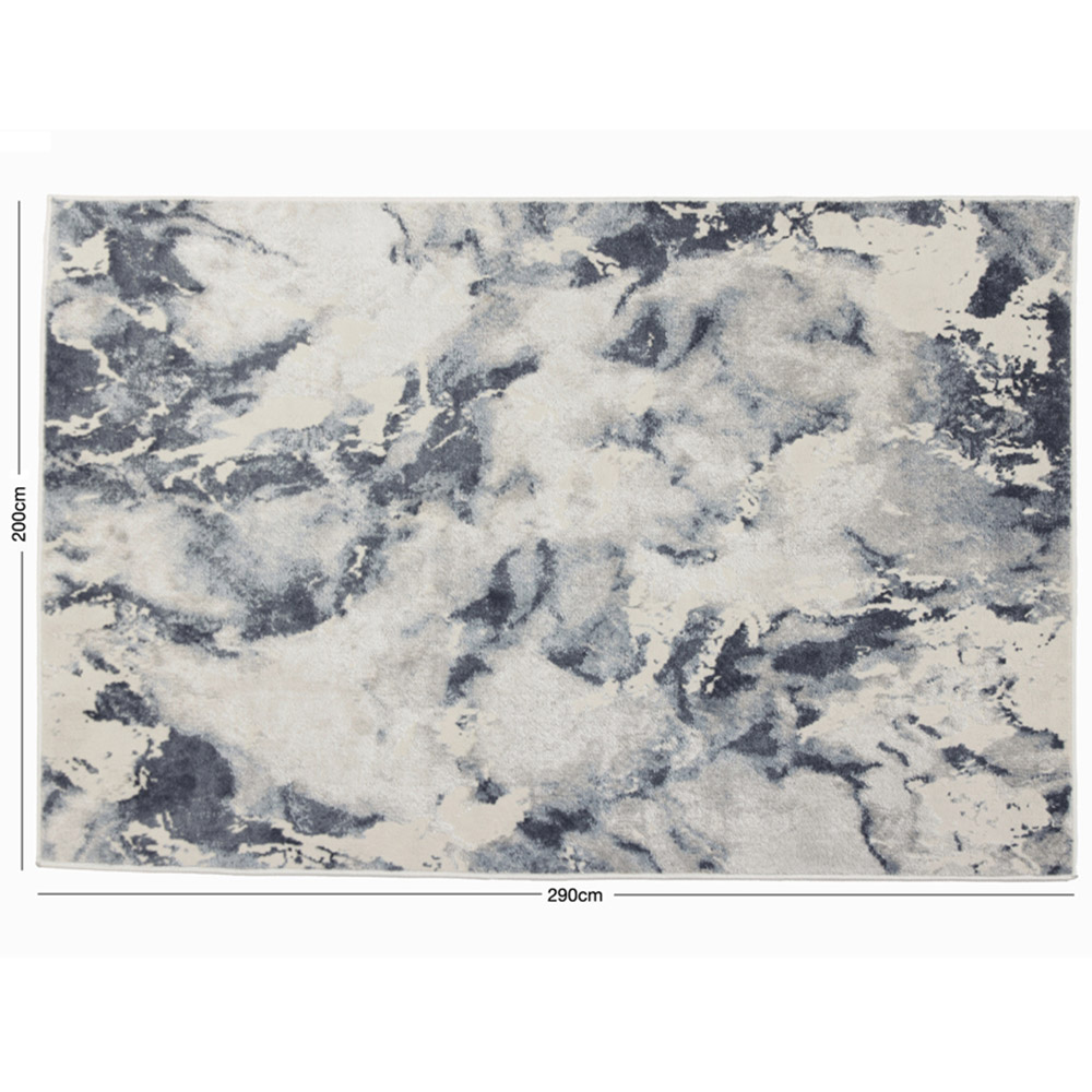 Eselle Muse Bahia Navy Marble Rug 200 x 290cm Image 7