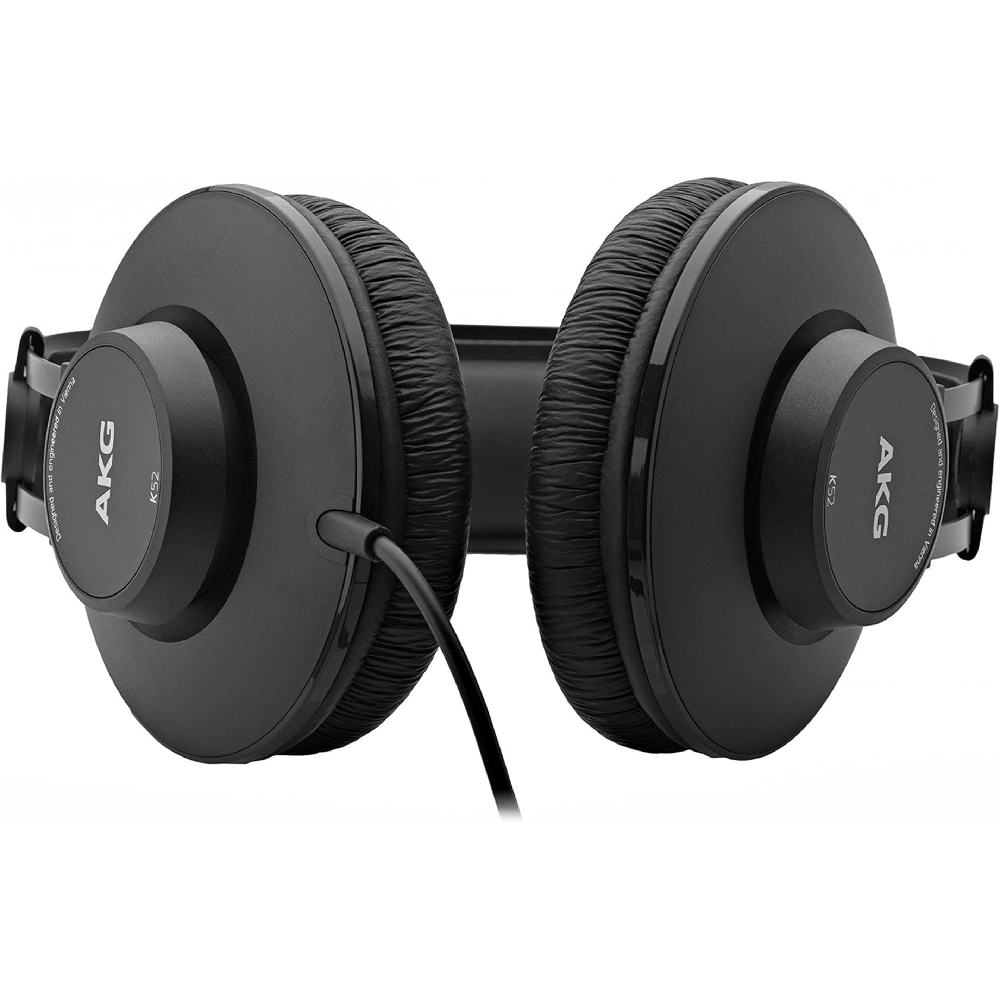 AKG K52 Black High-Performance Lightweight Closed-Back Over-Ear Headphones Image 3