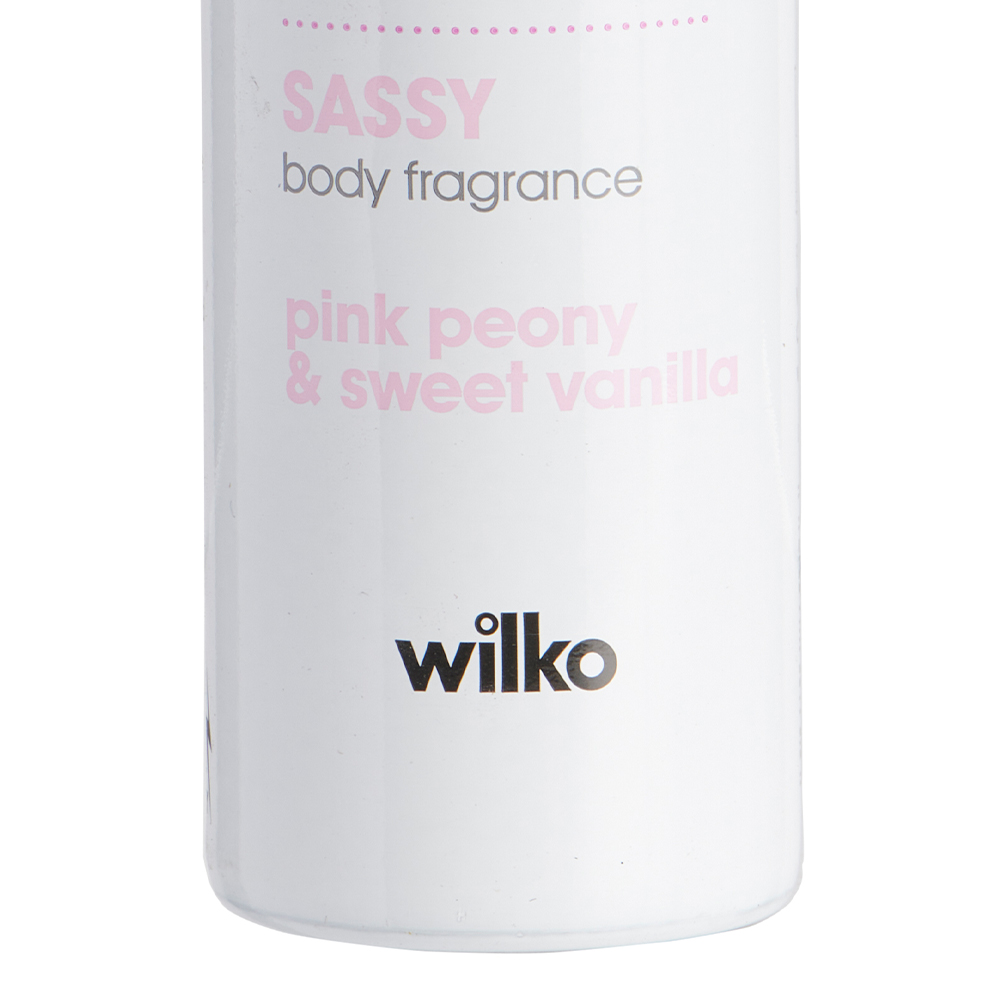Wilko Female Sassy Body Spray 75ml Image 4