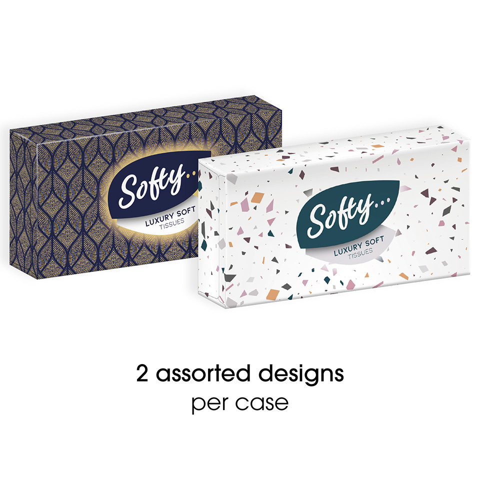 Softy Regular Facial Tissue 72 Sheets 3ply Image 3