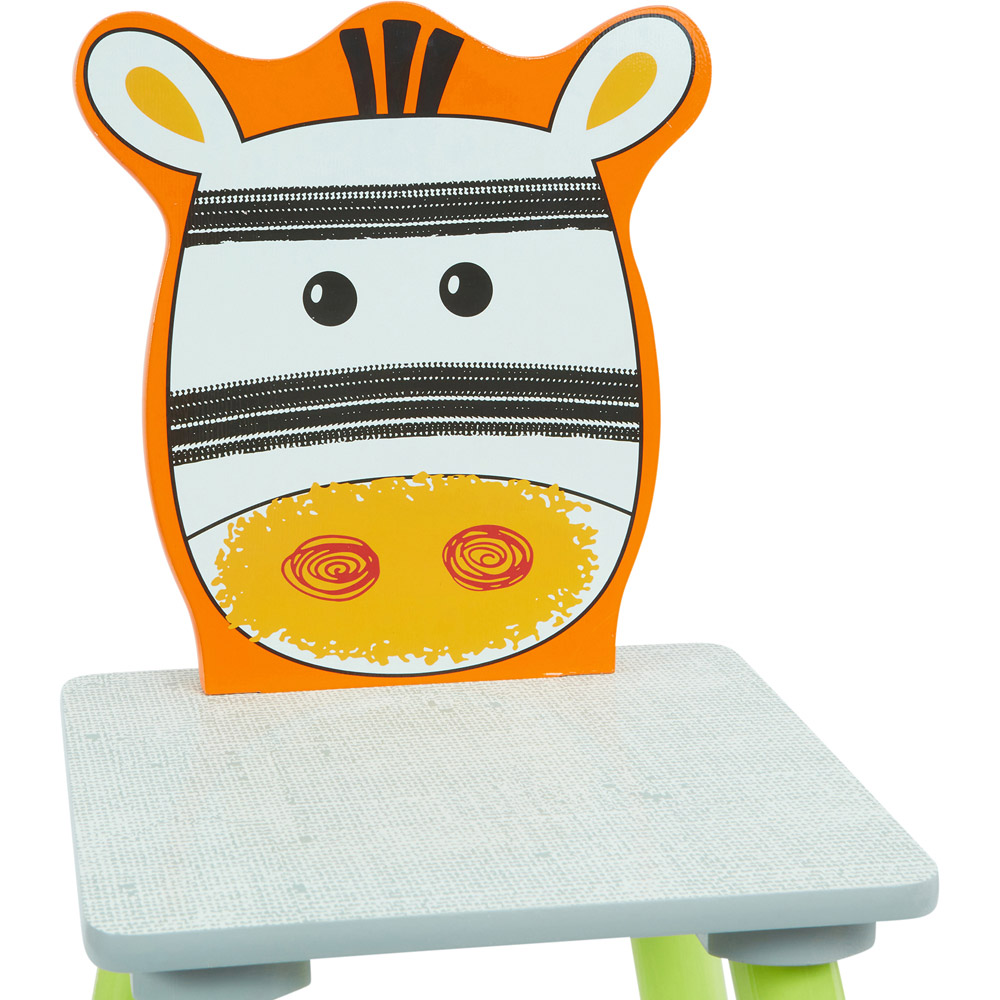 Liberty House Toys Kids Lion and Zebra Table and Chairs Image 6