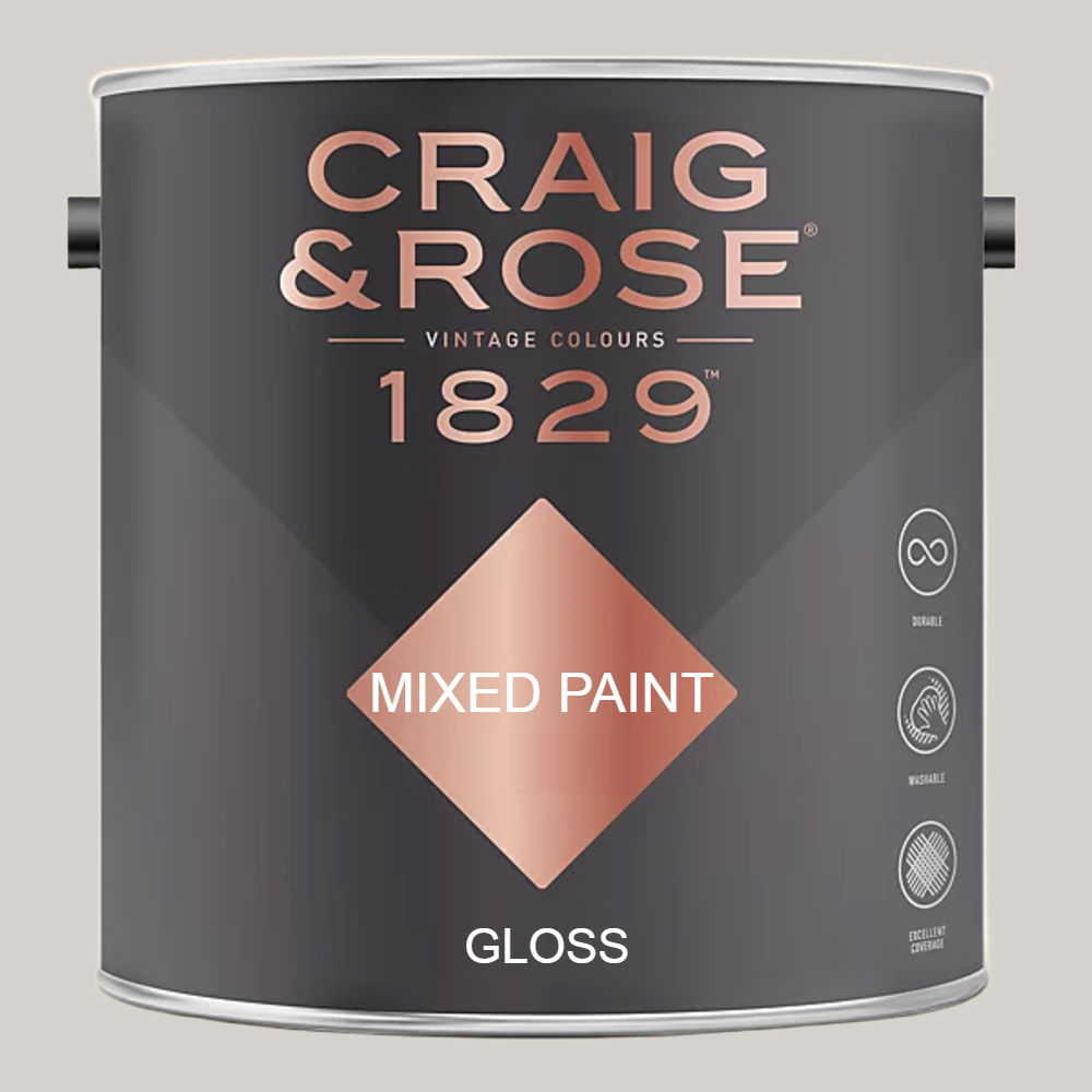 Craig & Rose 1829 Vintage Walls Wood and Metal Barony Gloss Mixed Paint 2.5L Image 2