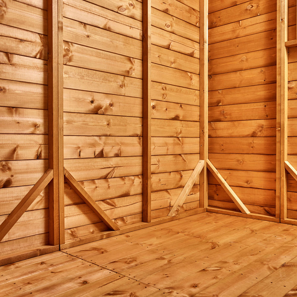 Power 14 x 8ft Pent Double Door Potting Shed Image 6