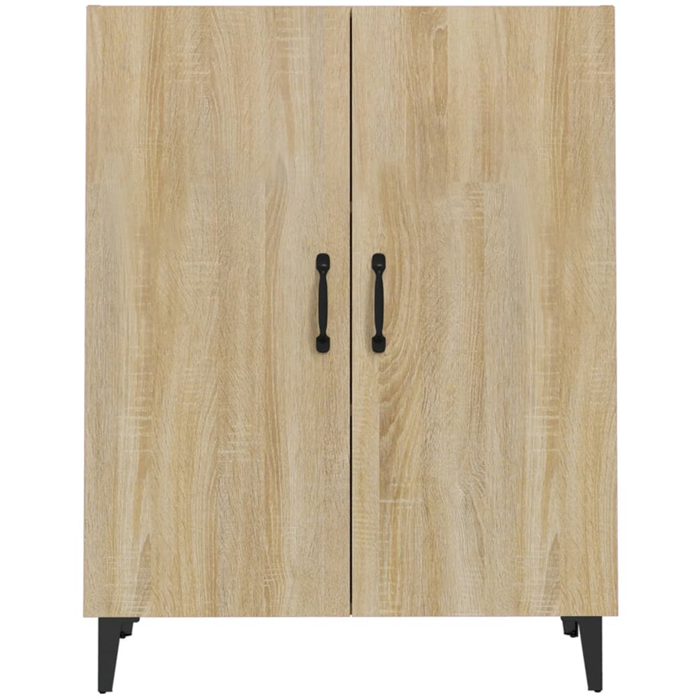 vidaXL 2 Door Sonoma Oak Sideboard Image 3