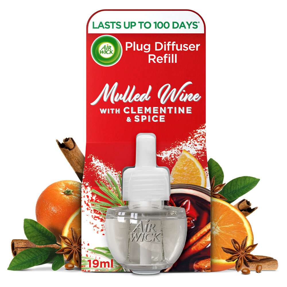 Air Wick Mulled Wine Liquid Electrical Single Refill Wilko