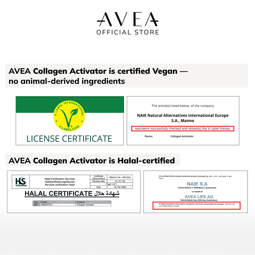 AVEA Lemon Collagen Powder Sachets 30 Pack Image 9