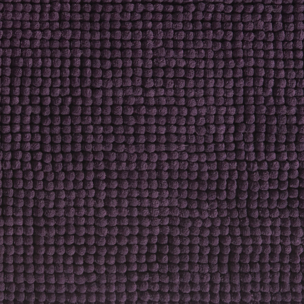 Wilko Supersoft Microfibre Purple Bath Mat Image 2