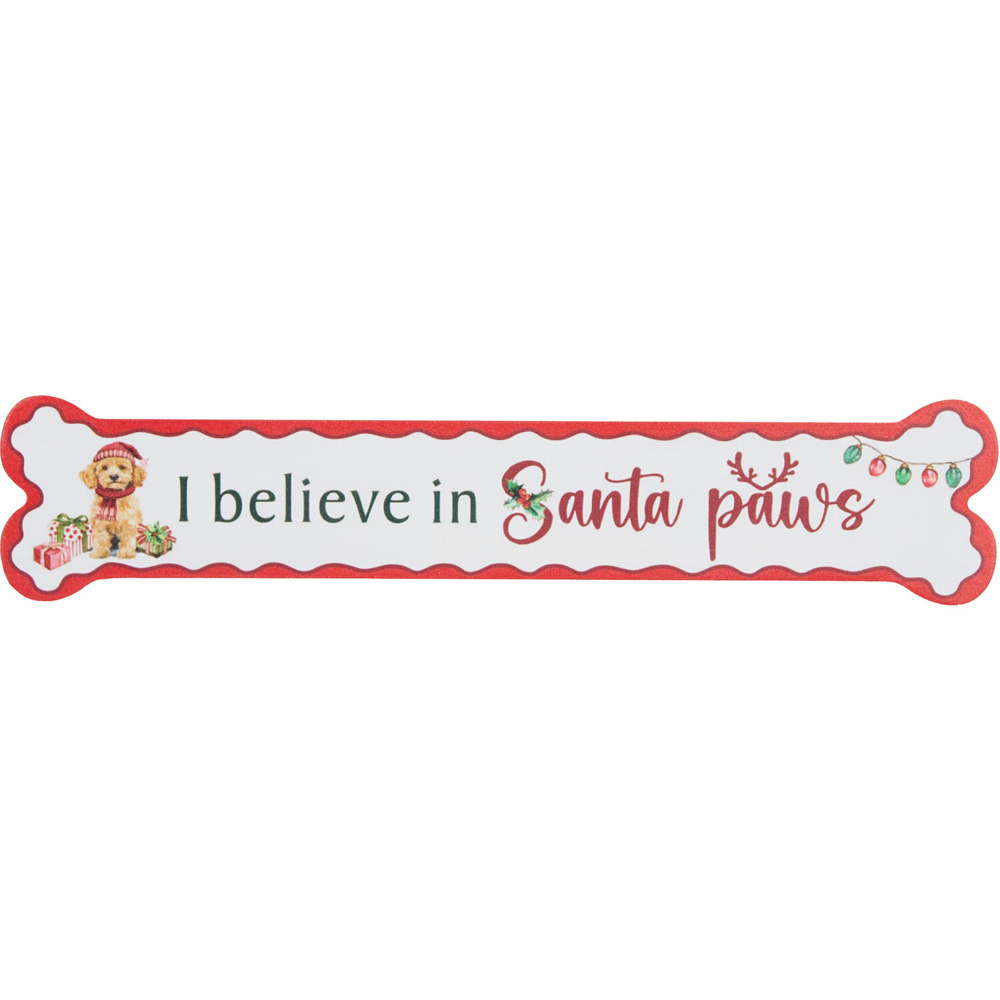 Christmas Dog Plaque Image 6