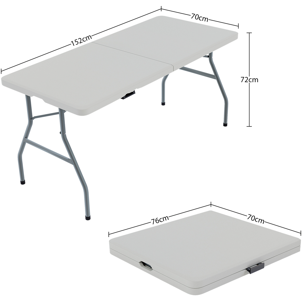 HOME VIDA 5ft Folding Table Image 7