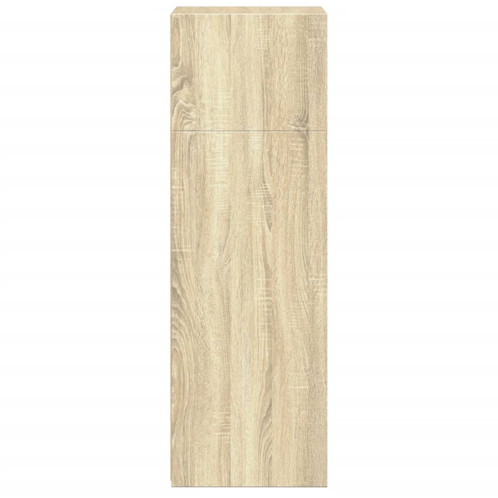 vidaXL 4 Shelf Sonoma Oak Highboard Image 5