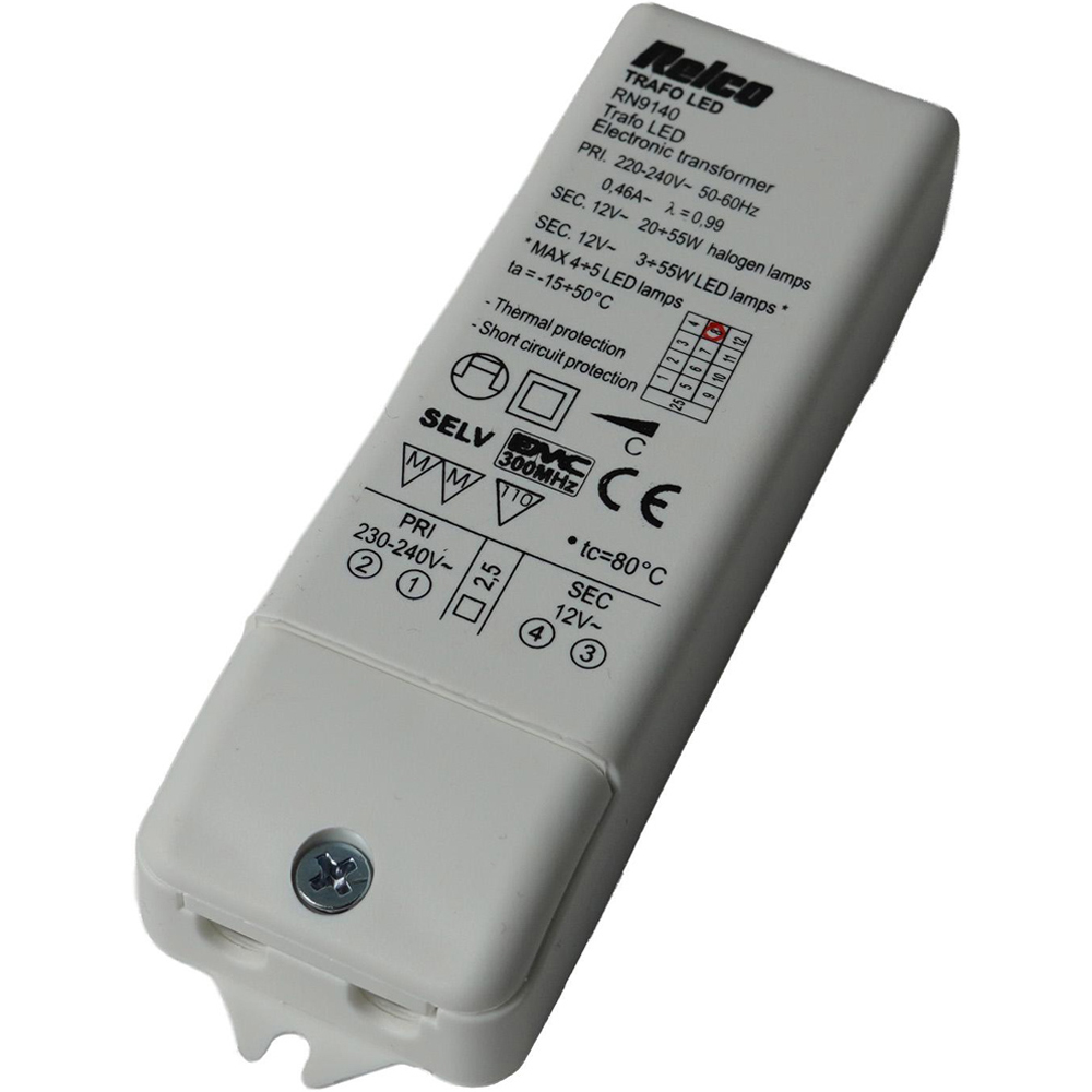 Nordlux Transformator 12V 3-55W LED and 20-55W Halogen Transformer Image