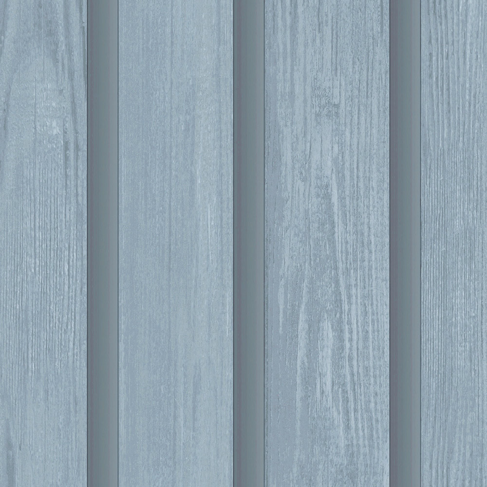 Holden Decor Wood Slat Blue Wallpaper Image 3