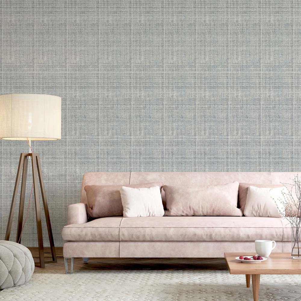 Arthouse Country Tweed Grey Wallpaper Image 3