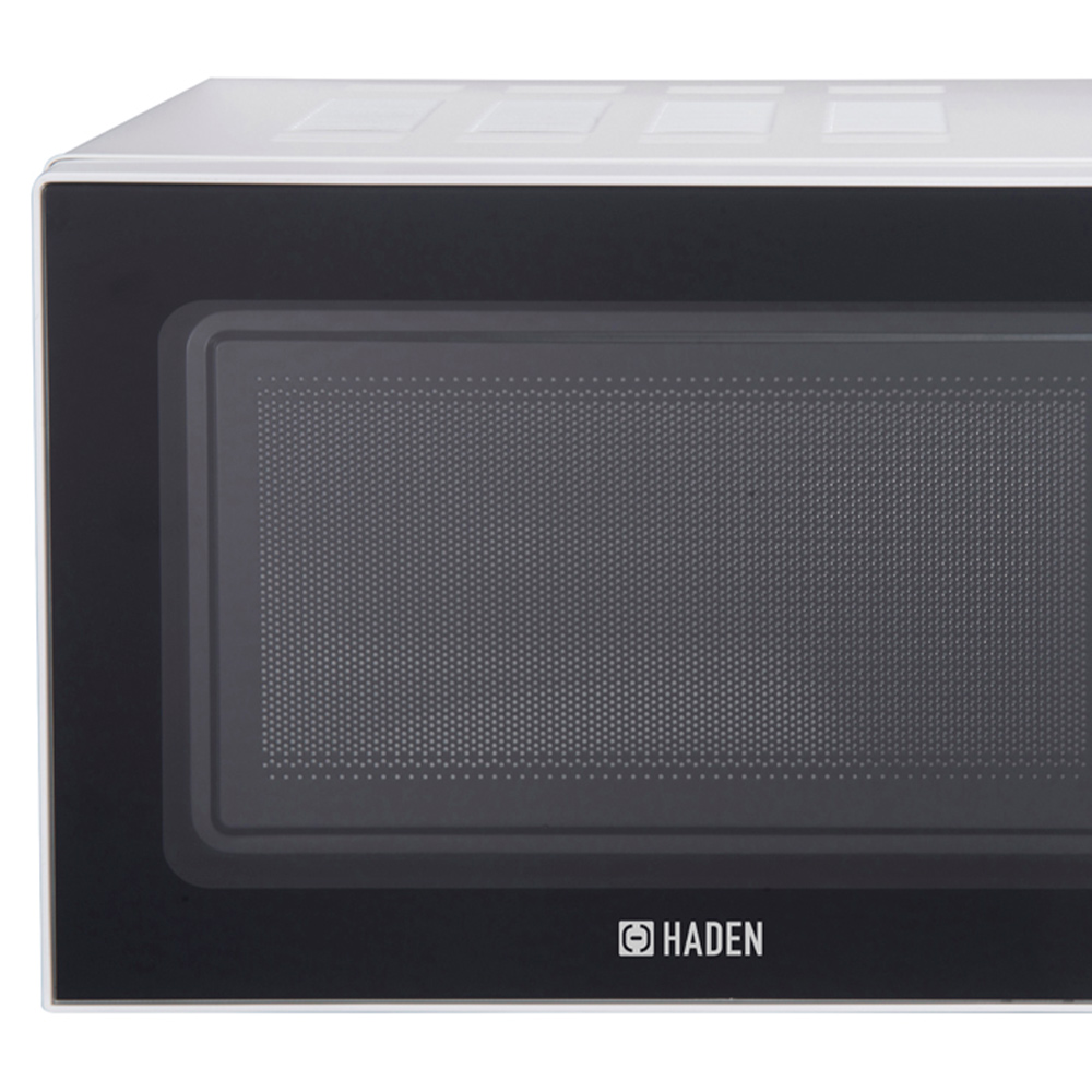 Haden White 20L Steel Microwave Image 3