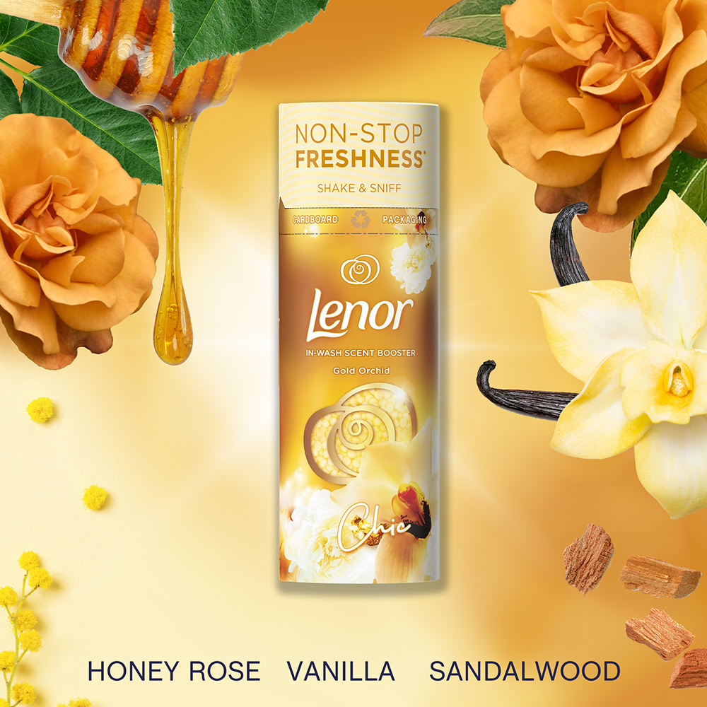 Lenor In Wash Gold Orchid Scent Booster Beads Case of 6 x 320g Image 5