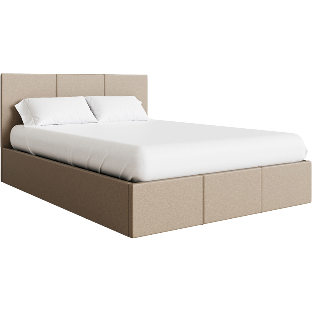GFW Double Natural Side Lift Ottoman Bed Image 4