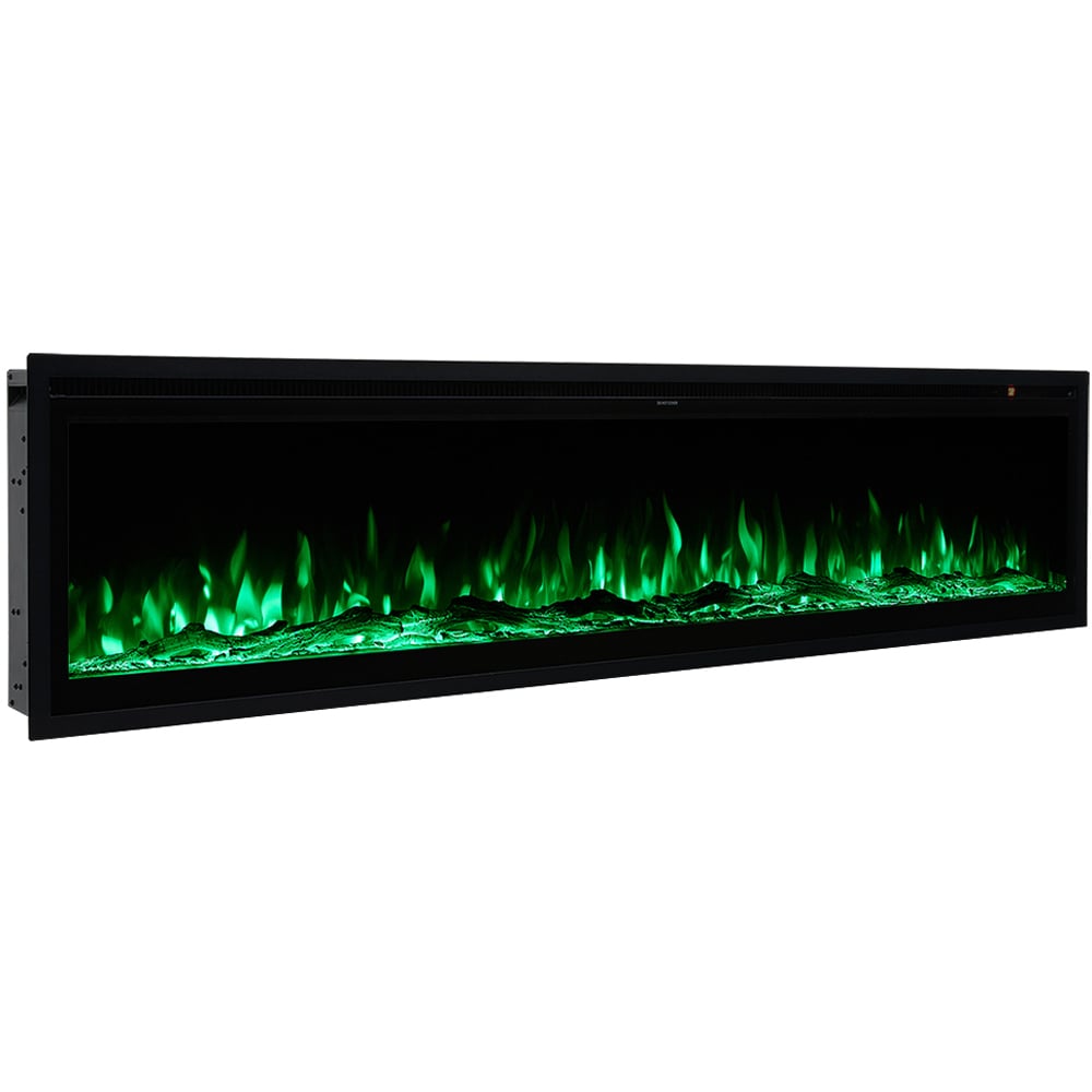Living and Home Black Electric Fireplace 42 inch Image 5